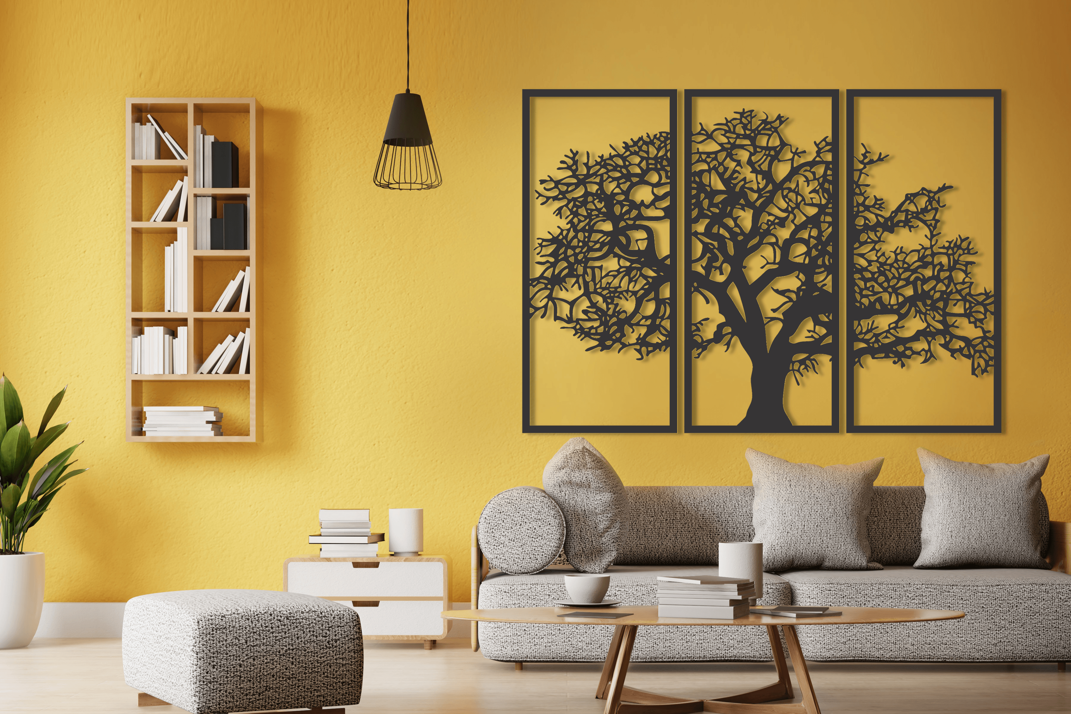 ・"Plane Tree"・Premium Metal Wall Art - Limited Edition - ArtDesigna Glass Printing Wall Art