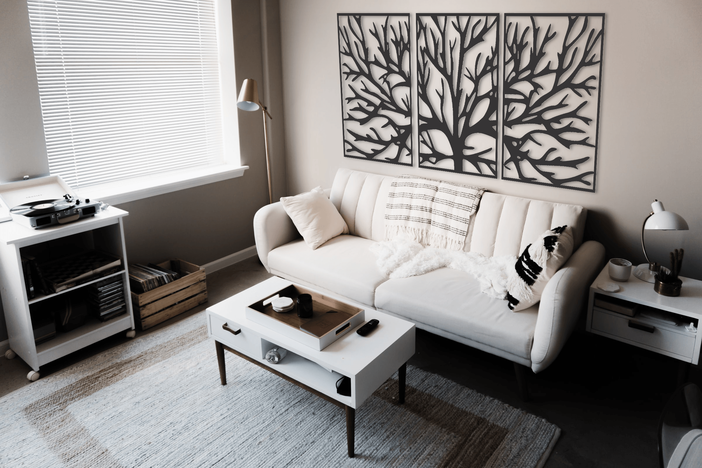 ・"Branches"・Premium Metal Wall Art - Limited Edition - ArtDesigna Glass Printing Wall Art