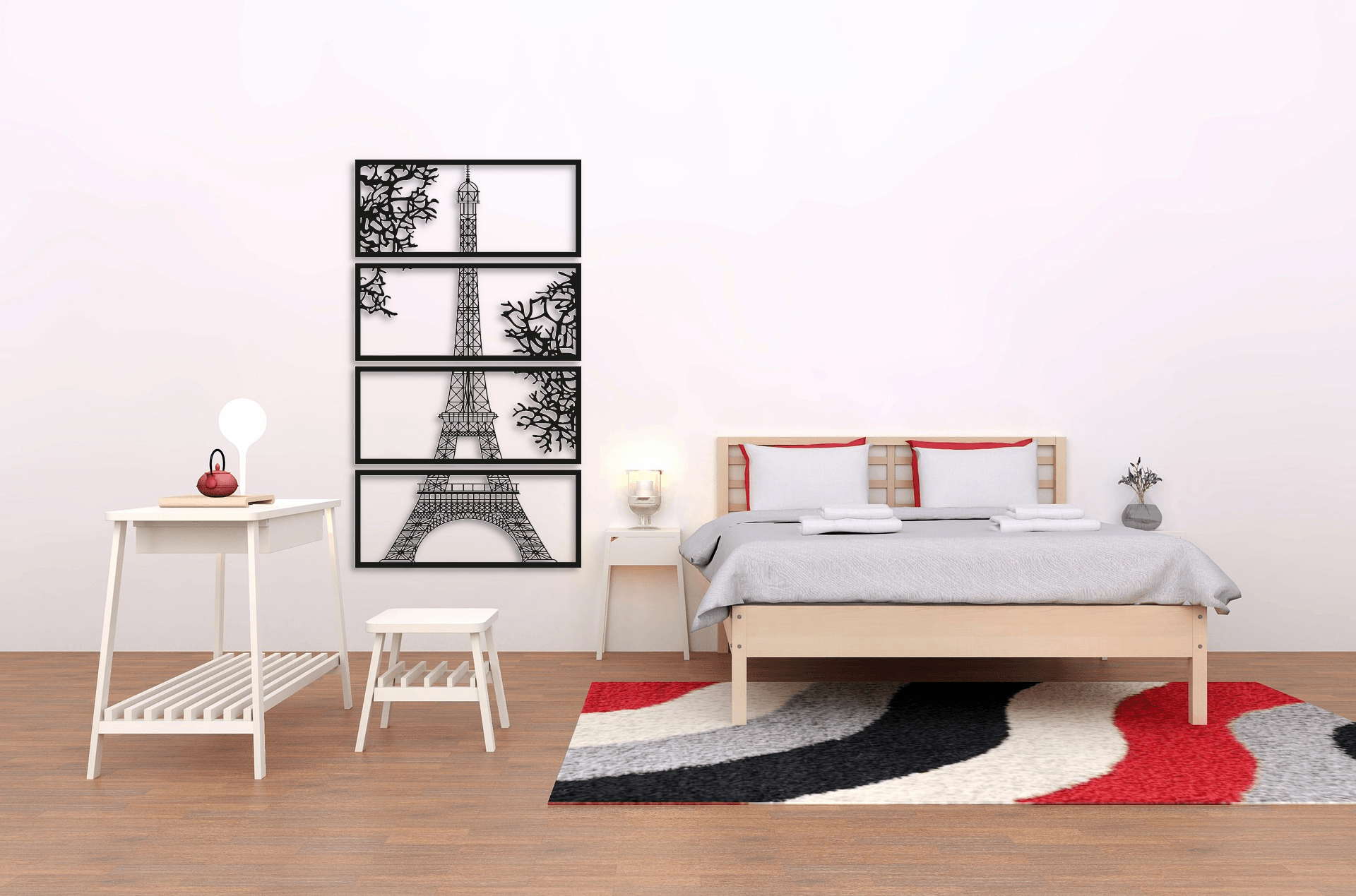 ・"Eiffel Tower"・Premium Metal Wall Art - Limited Edition - ArtDesigna Glass Printing Wall Art
