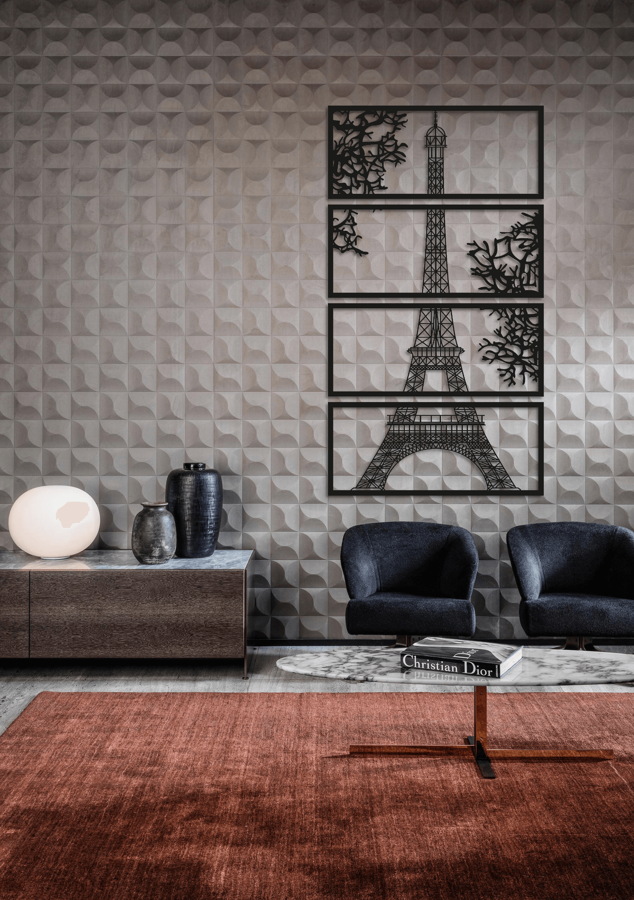 How to Create a Wood Eiffel Tower Wall Decoration