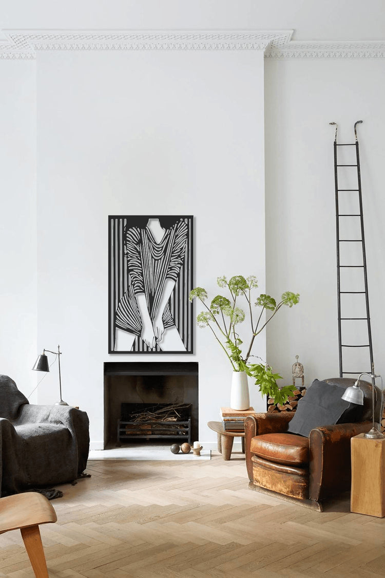 ・"Fashion V1"・Premium Metal Wall Art - Limited Edition - ArtDesigna Glass Printing Wall Art