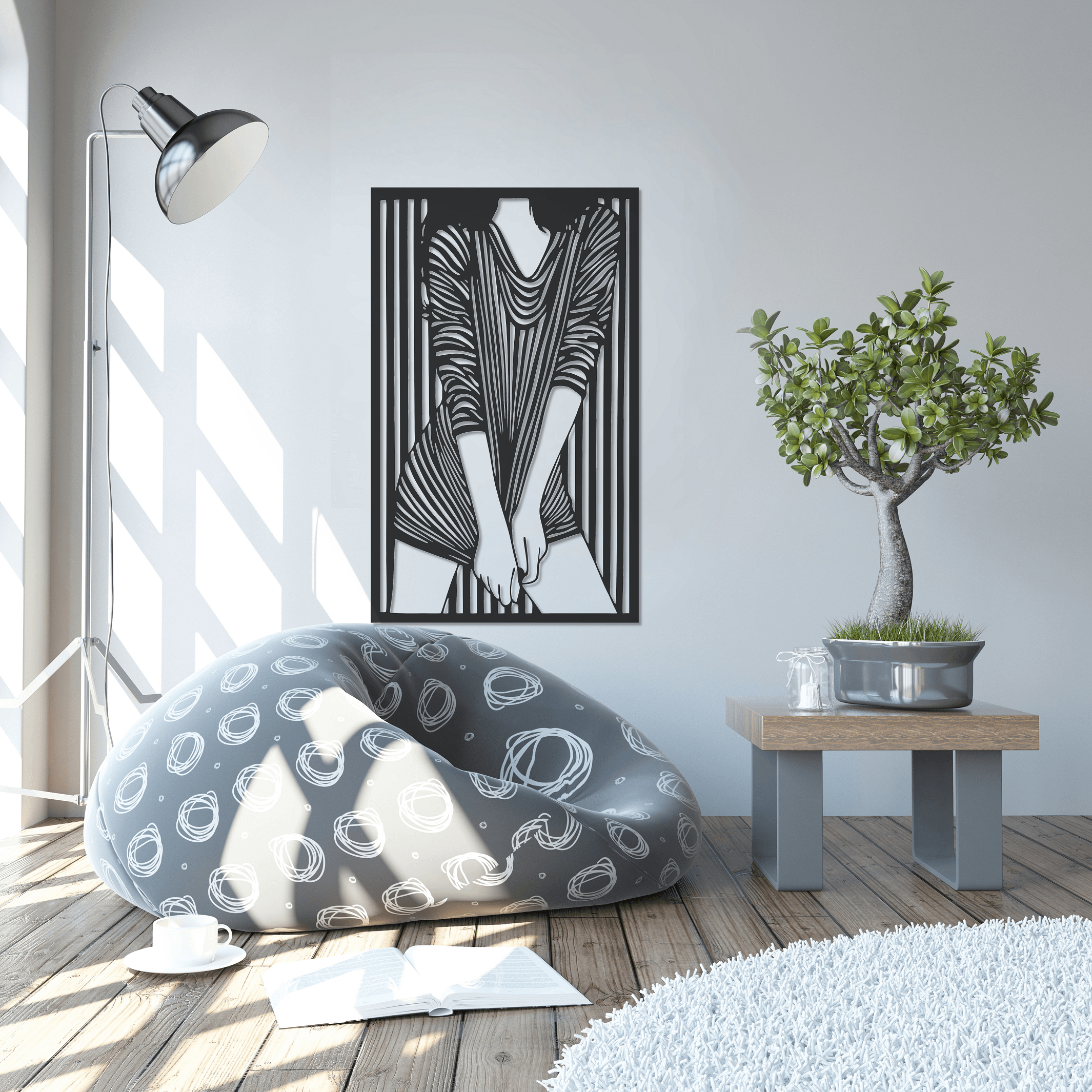 ・"Fashion V1"・Premium Metal Wall Art - Limited Edition - ArtDesigna Glass Printing Wall Art