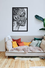 ・"Theadora"・Premium Metal Wall Art - Limited Edition