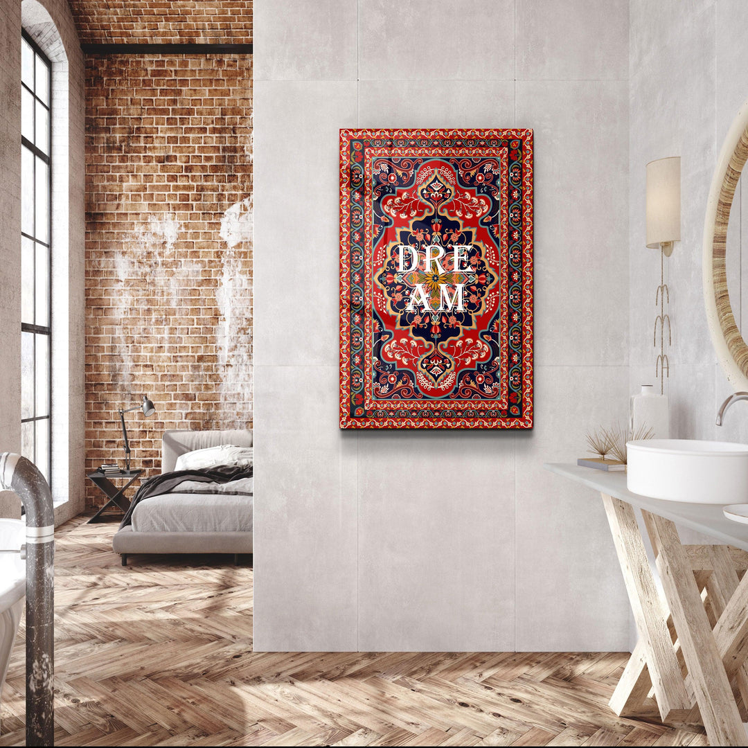 ・"Carpet Of Dream"・Designers Collection Glass Wall Art - ArtDesigna Glass Printing Wall Art