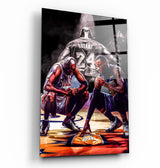 ・"Kobe - MJ - LeBron James"・Designer's Collection Glass Wall Art