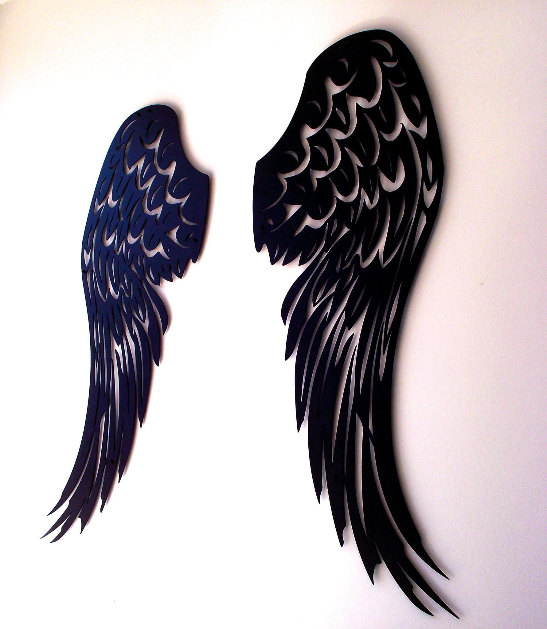 ・"Angel Wings"・Premium Metal Wall Art - Limited Edition - ArtDesigna Glass Printing Wall Art