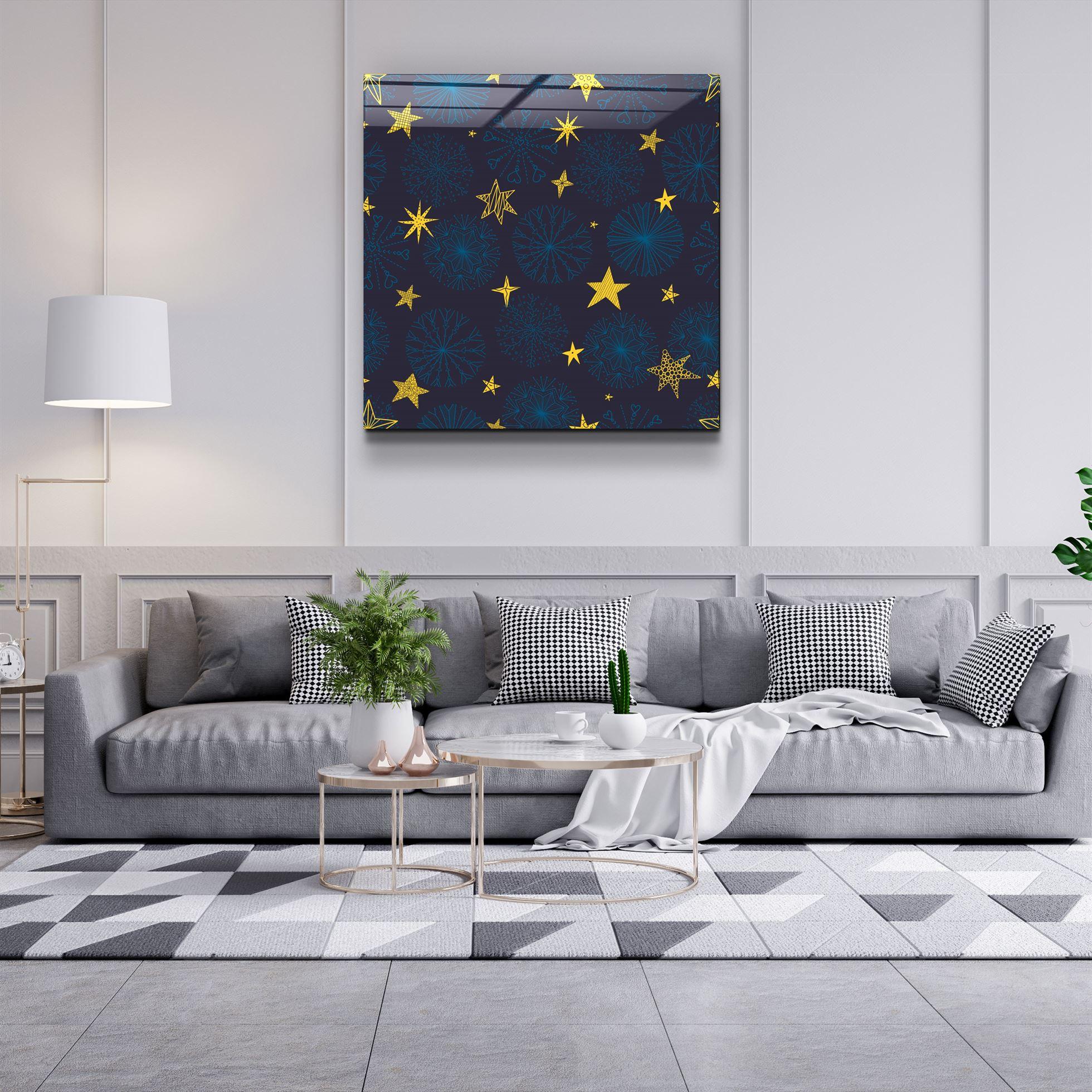 ・"Starz"・Glass Wall Art - ArtDesigna Glass Printing Wall Art