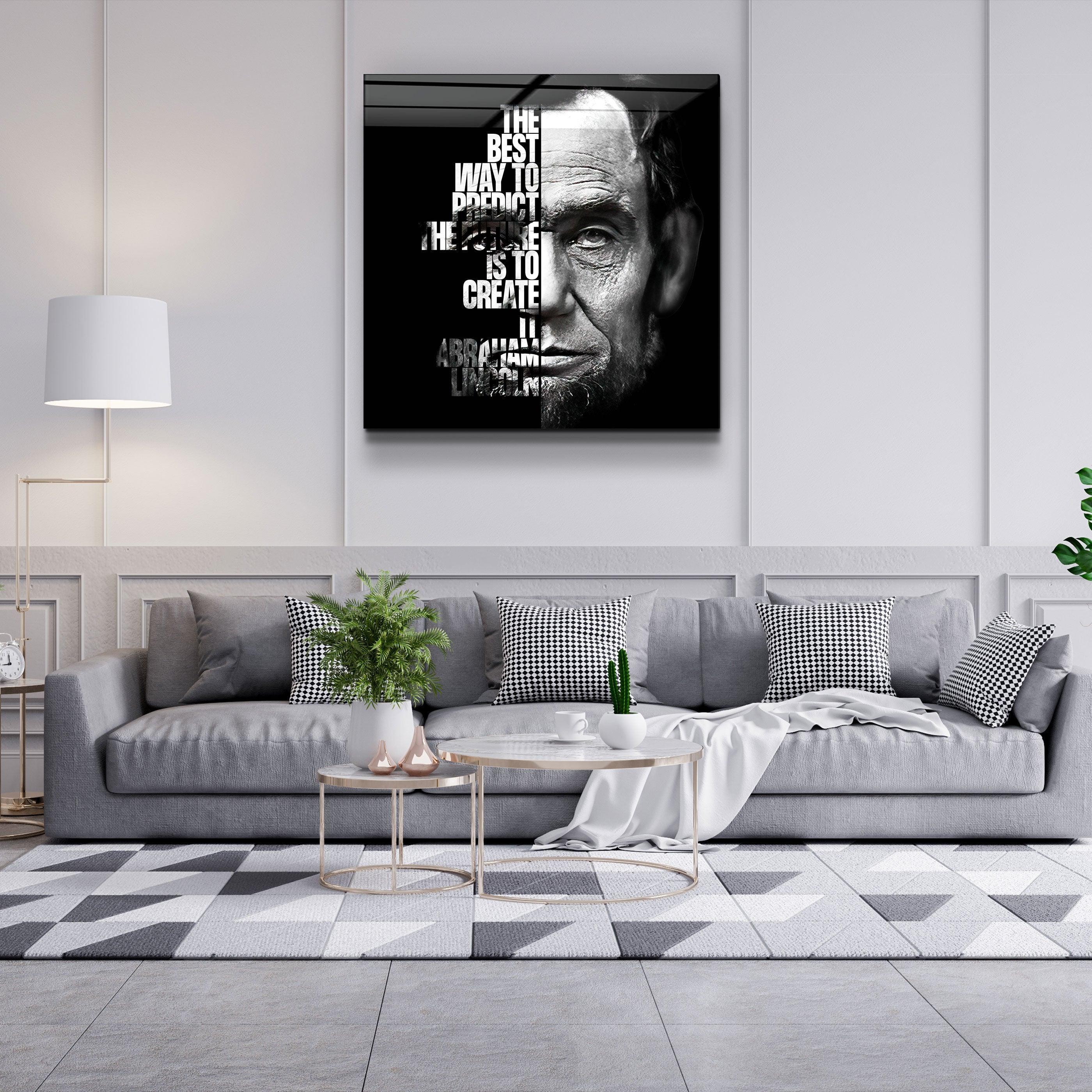 Abraham Lincoln Designers Collection Glass Wall Art Artdesigna abraham-lincoln-designers-collection-glass-wall-art-artdesigna