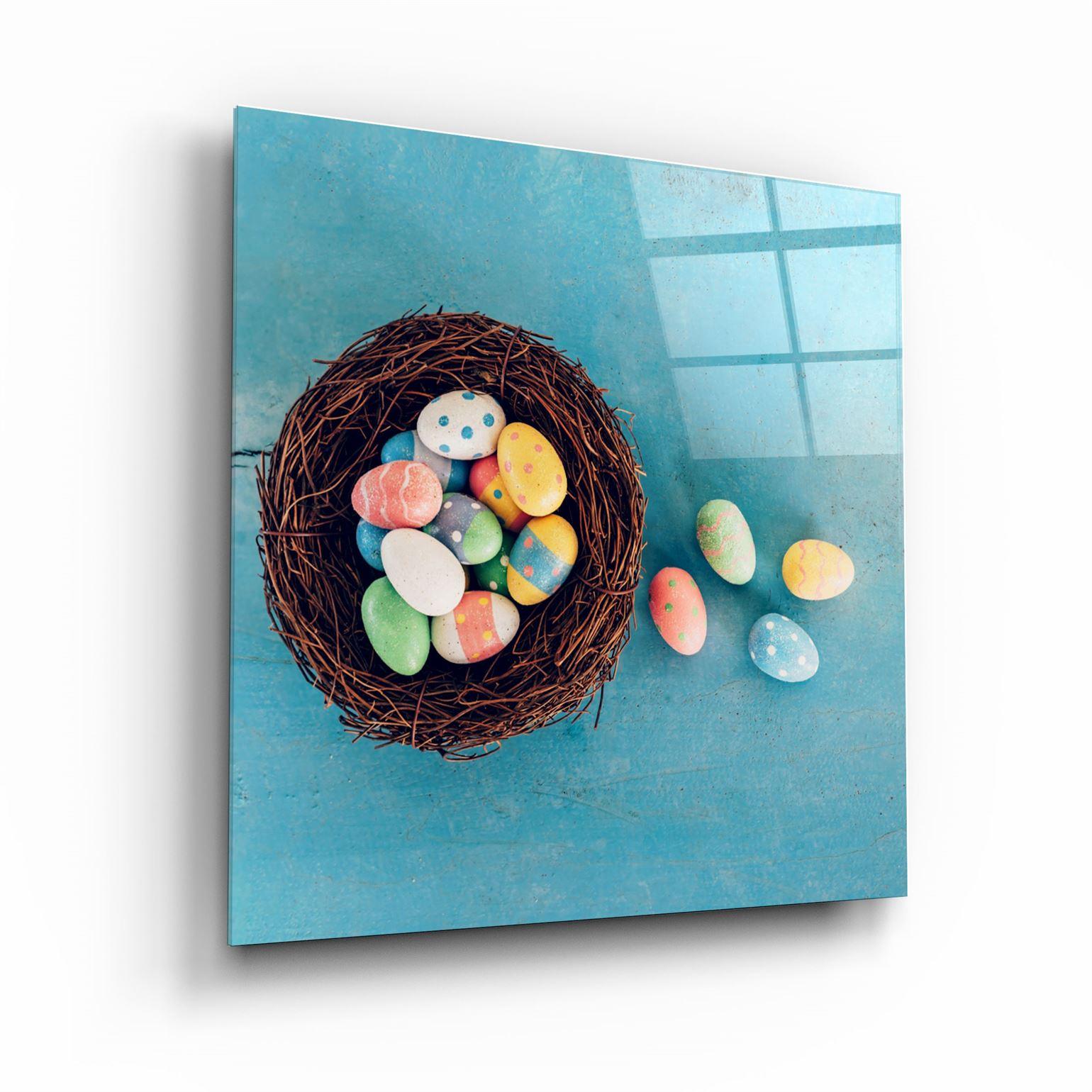 ・"Easter Eggs"・Glass Wall Art - ArtDesigna Glass Printing Wall Art