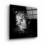 ・"Leopard"・Glass Wall Art - ArtDesigna Glass Printing Wall Art