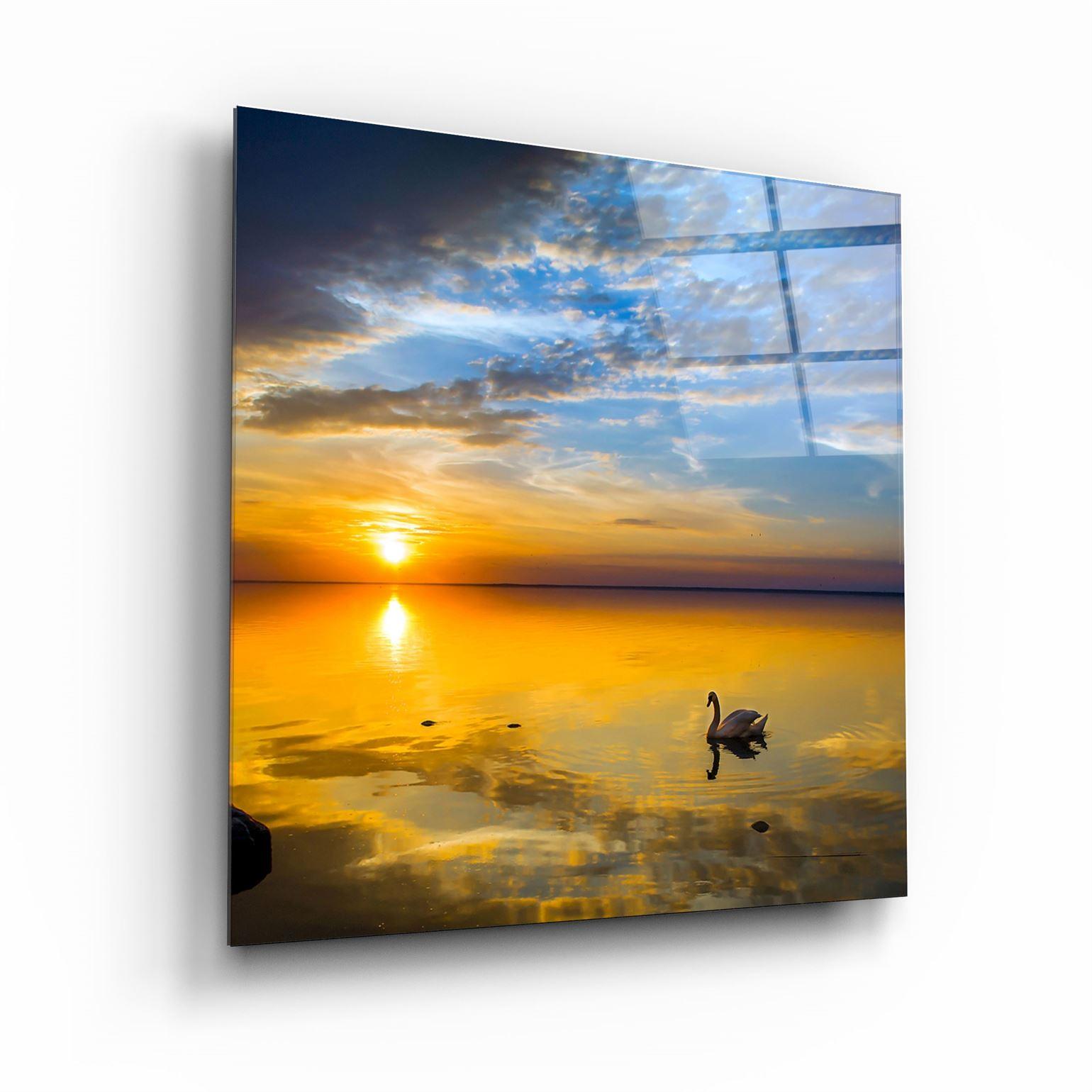 ・"Sunset"・Glass Wall Art - ArtDesigna Glass Printing Wall Art