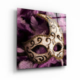 Ball Mask | Glass Wall Art