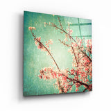 Kirschblüte – Glasbild