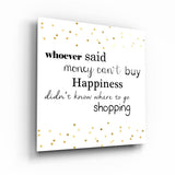 Shopping – Glasbild