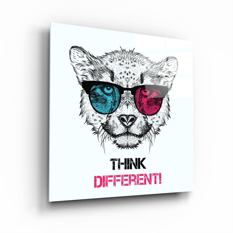 ・"Think Different"・Glass Wall Art - ArtDesigna Glass Printing Wall Art