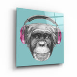 ・"Monkey"・Glass Wall Art