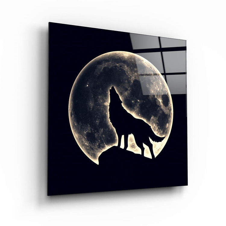 ・"Full Moon"・Glass Wall Art - ArtDesigna Glass Printing Wall Art