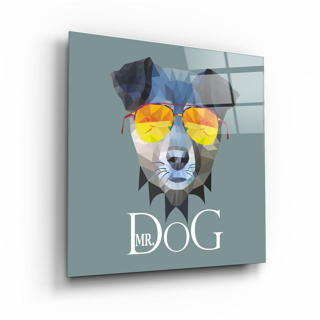 ・"Dog"・Glass Wall Art - ArtDesigna Glass Printing Wall Art