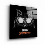 ・"Owl"・Glass Wall Art