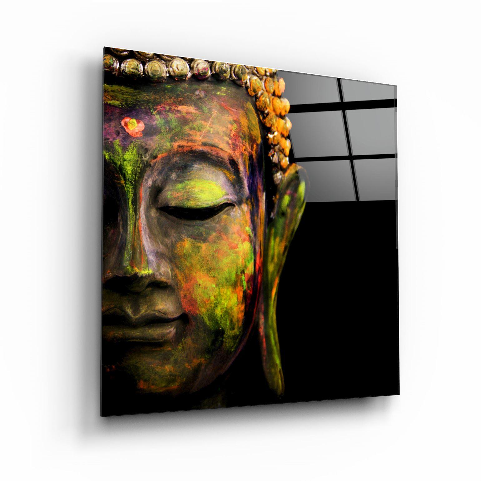 ・"Buddha"・Glass Wall Art - ArtDesigna Glass Printing Wall Art