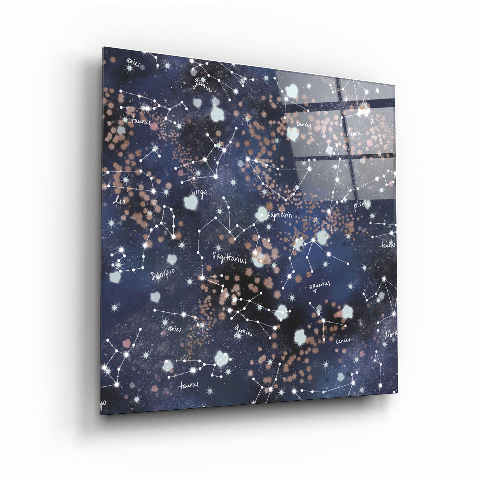 ・"Stars and Zodiacs"・Glass Wall Art - ArtDesigna Glass Printing Wall Art