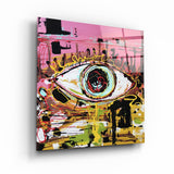 Eye Abstract | Glass Wall Art