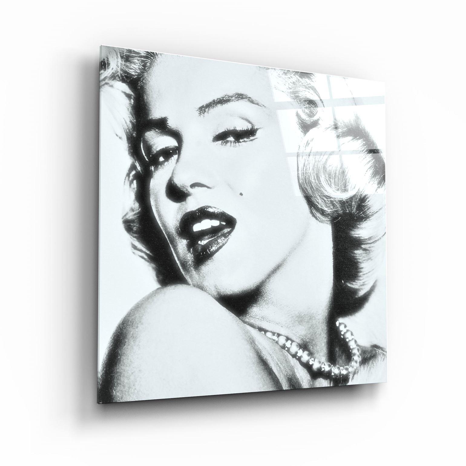 ・"Marilyn Monroe"・Glass Wall Art - ArtDesigna Glass Printing Wall Art