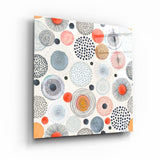 ・"Abstract Patterns"・Glass Wall Art