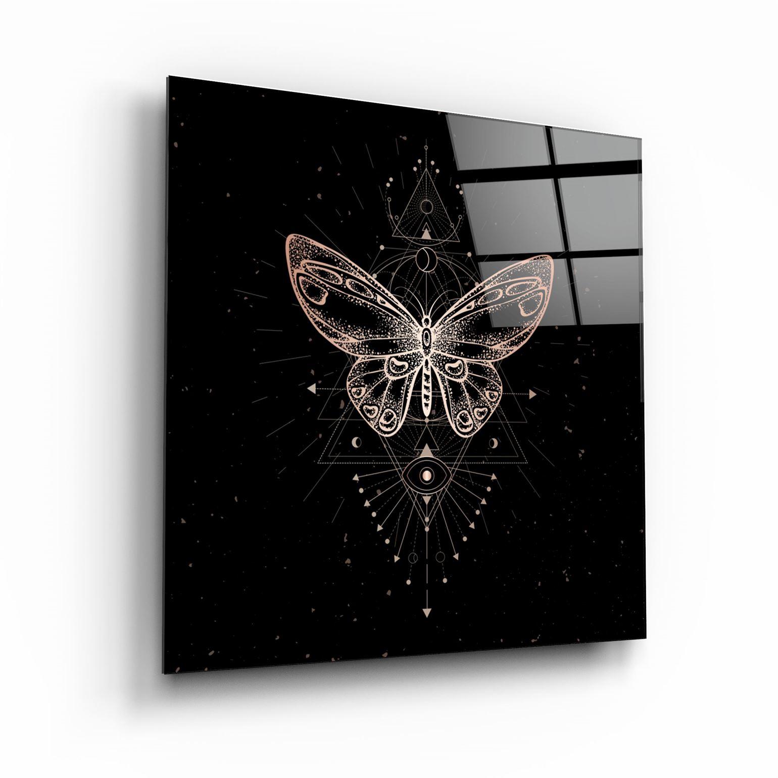 ・"Butterfly Signs"・Glass Wall Art - ArtDesigna Glass Printing Wall Art