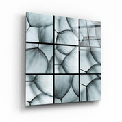 ・"Flower Mosaic"・Glass Wall Art - ArtDesigna Glass Printing Wall Art