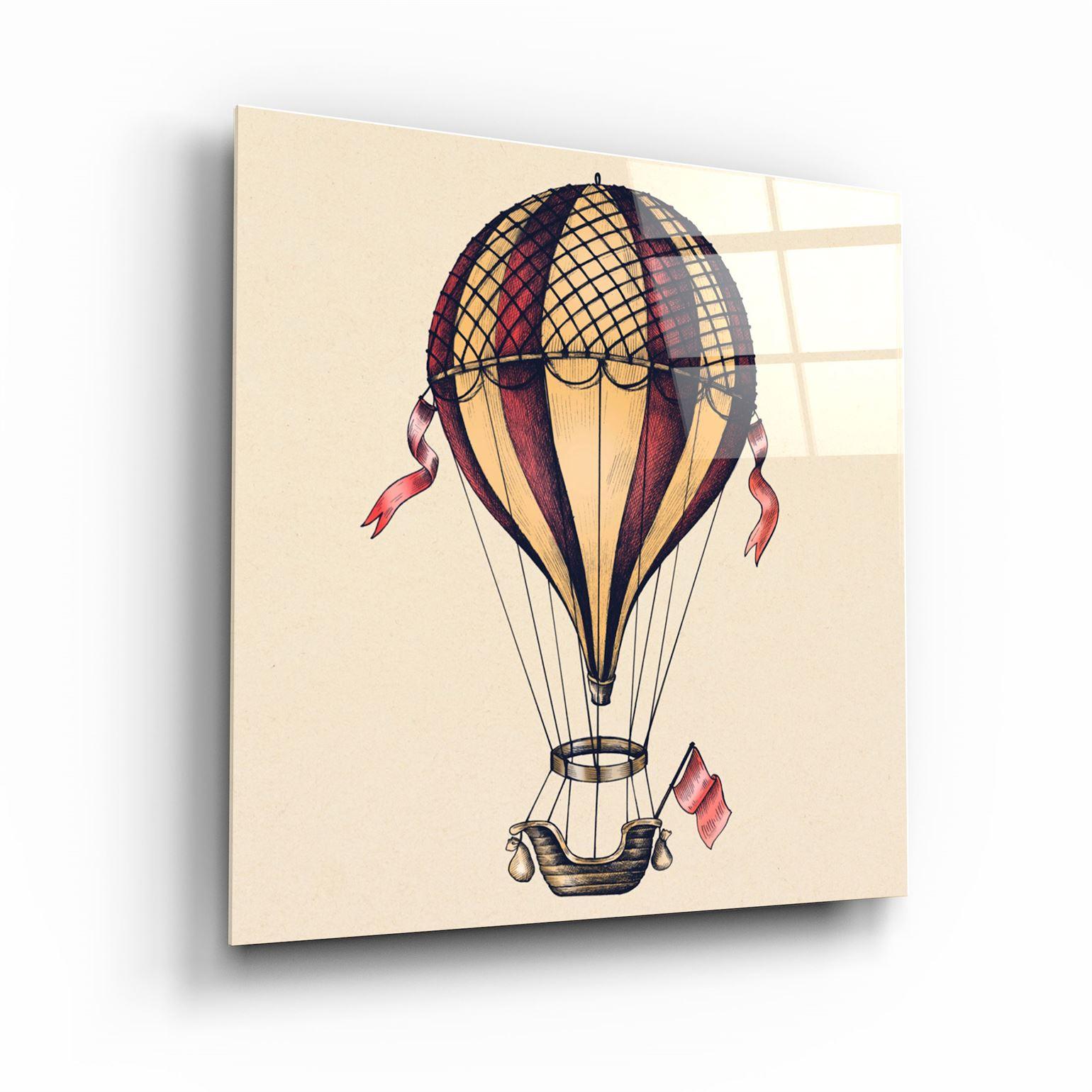 ・"The Baloon"・Glass Wall Art - ArtDesigna Glass Printing Wall Art