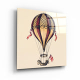 Der Ballon – Glasbild