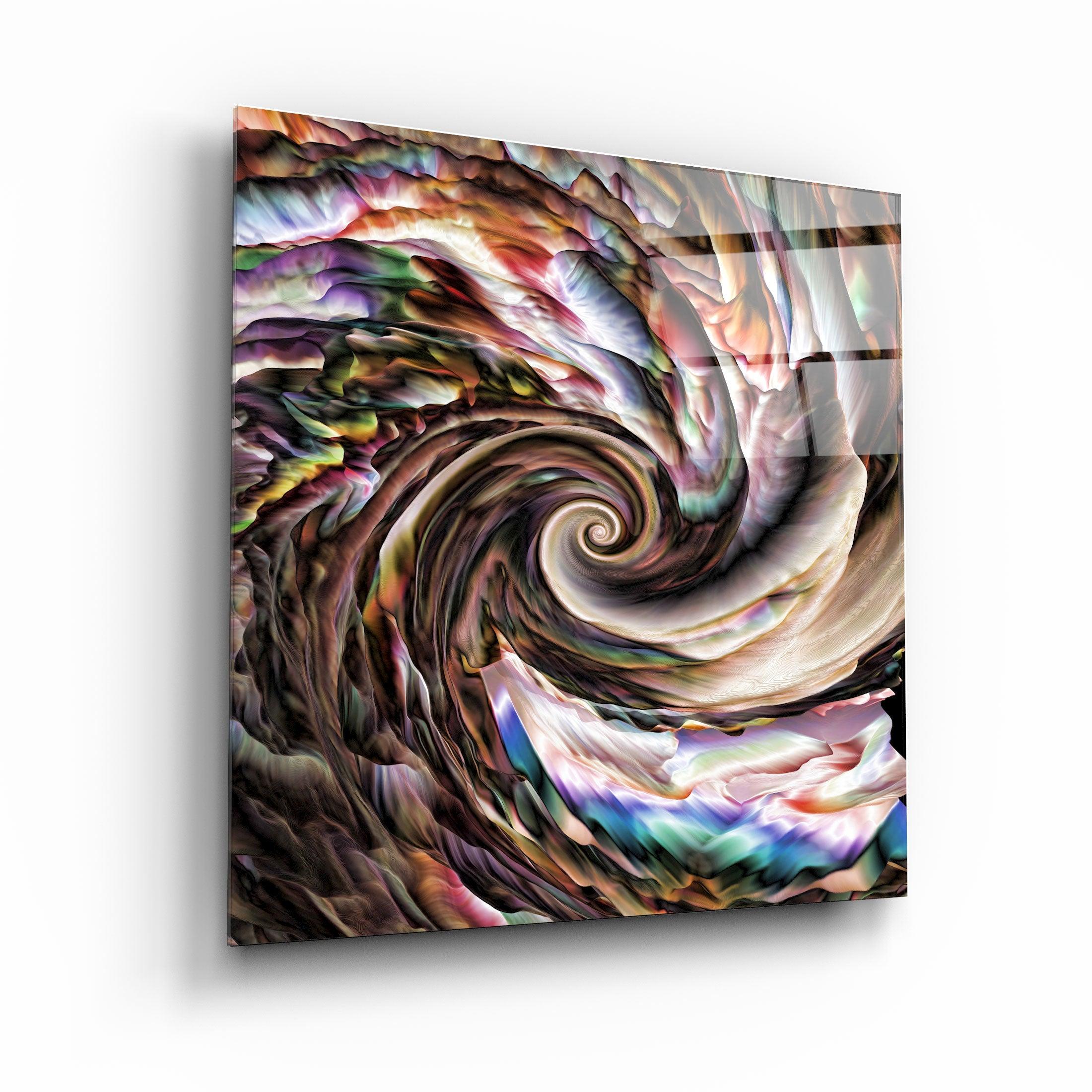 ."Whirlpool". Designer's Collection Glass Wall Art - ArtDesigna Glass Printing Wall Art