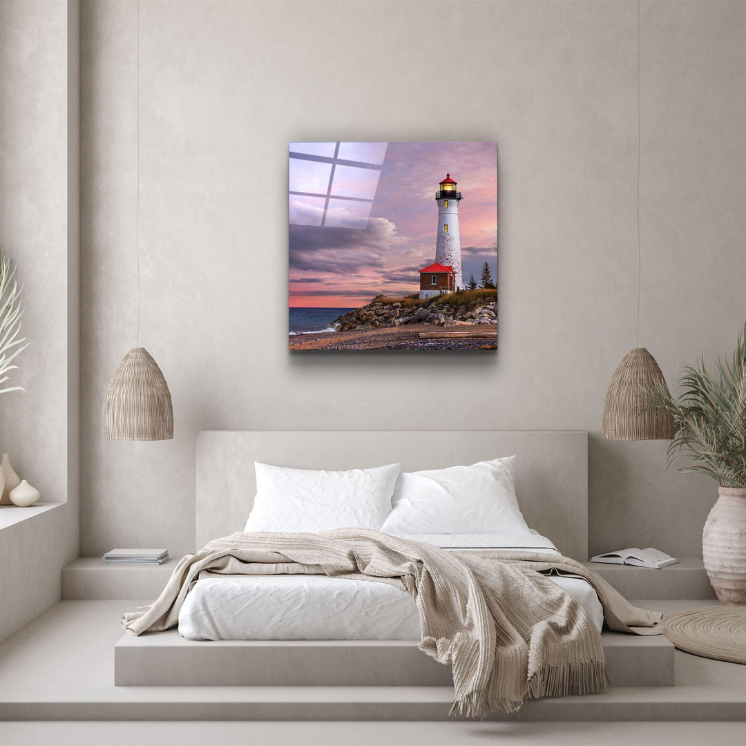 ・"Lighthouse"・Glass Wall Art - ArtDesigna Glass Printing Wall Art