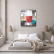 ・"Squares"・Glass Wall Art - ArtDesigna Glass Printing Wall Art