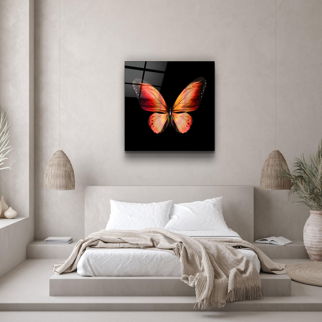 ・"Butterfly"・Glass Wall Art - ArtDesigna Glass Printing Wall Art