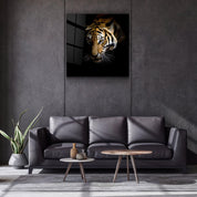 King of the Jungle | Glass Wall Art - Artdesigna
