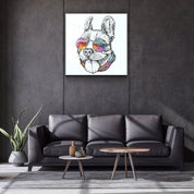 ・"Dog"・Glass Wall Art - ArtDesigna Glass Printing Wall Art