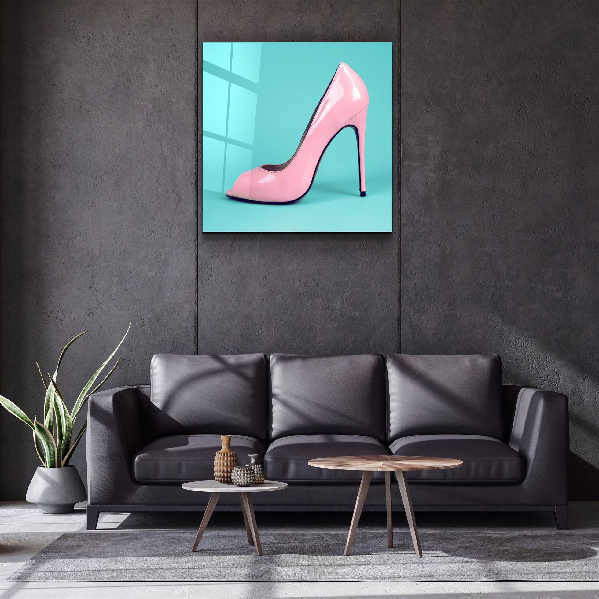 ・"Heeled Shoes"・Glass Wall Art - ArtDesigna Glass Printing Wall Art