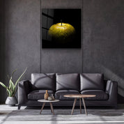 ・"Yellow Apple"・Glass Wall Art - ArtDesigna Glass Printing Wall Art