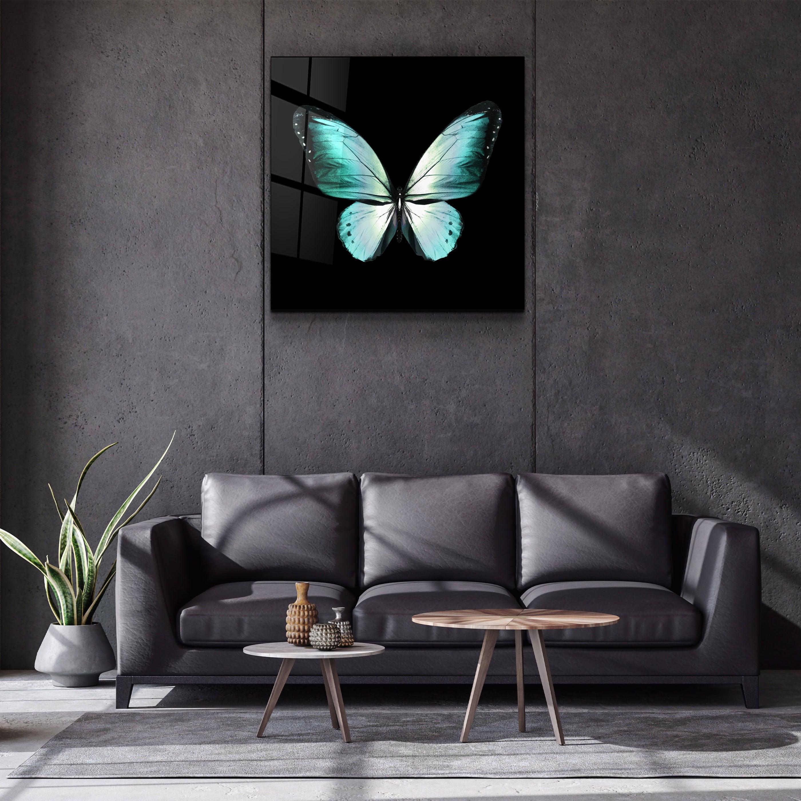 ・"Butterfly"・Glass Wall Art - ArtDesigna Glass Printing Wall Art