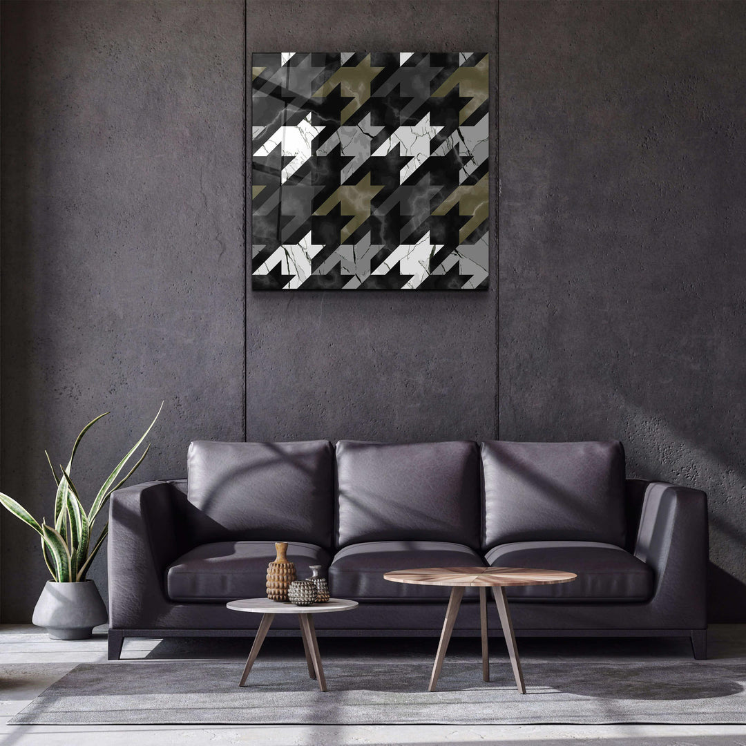 ."Bat Marble V2". Designer's Collection Glass Wall Art - ArtDesigna Glass Printing Wall Art
