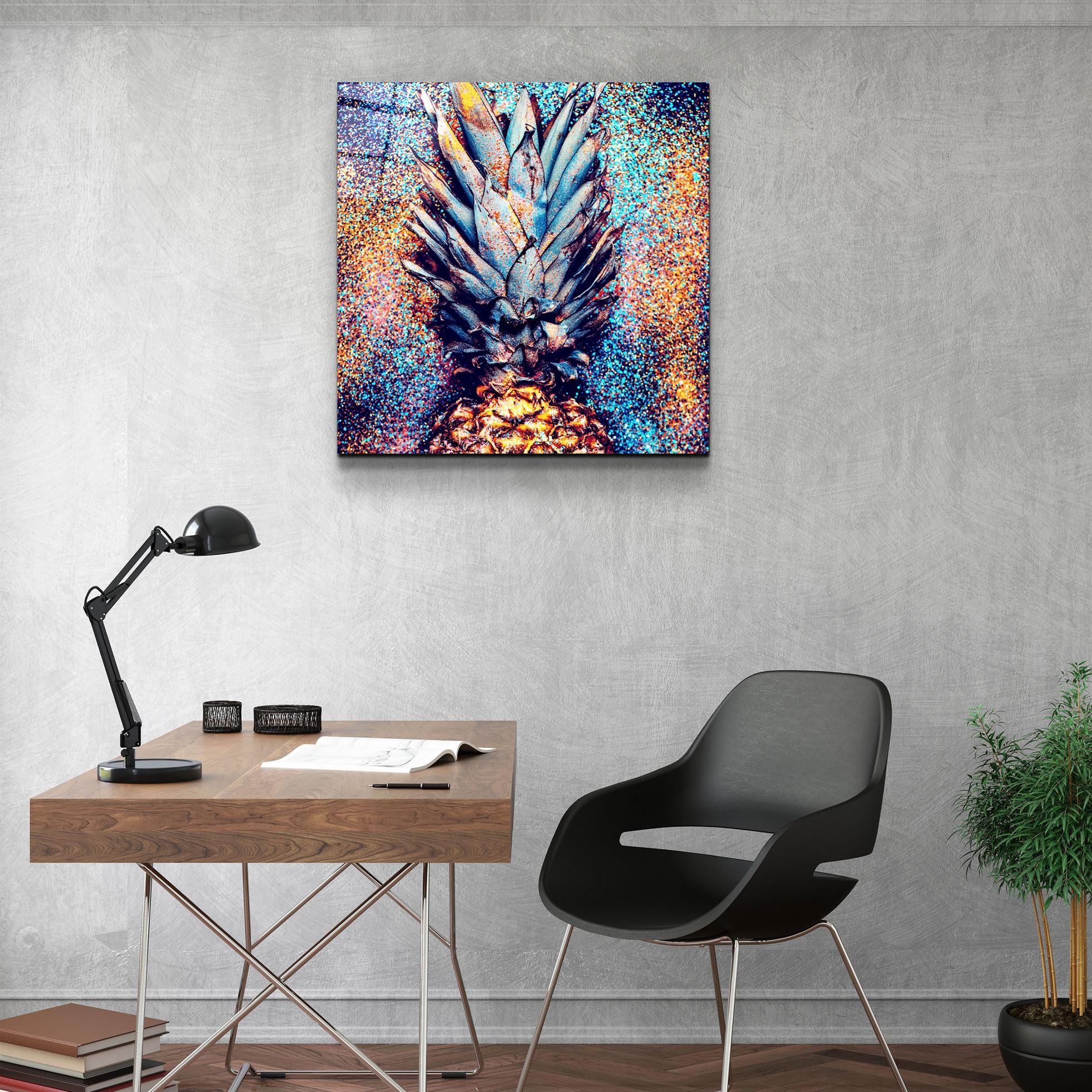 ・"Pineapple"・Glass Wall Art - ArtDesigna Glass Printing Wall Art