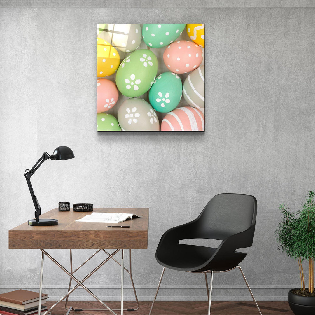 ・"Eggs"・Glass Wall Art - ArtDesigna Glass Printing Wall Art