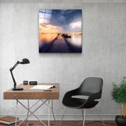 ・"Quay"・Glass Wall Art - ArtDesigna Glass Printing Wall Art