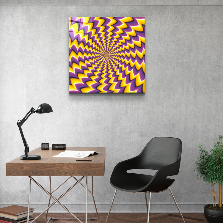 ・"Hypnotize"・Glass Wall Art - ArtDesigna Glass Printing Wall Art