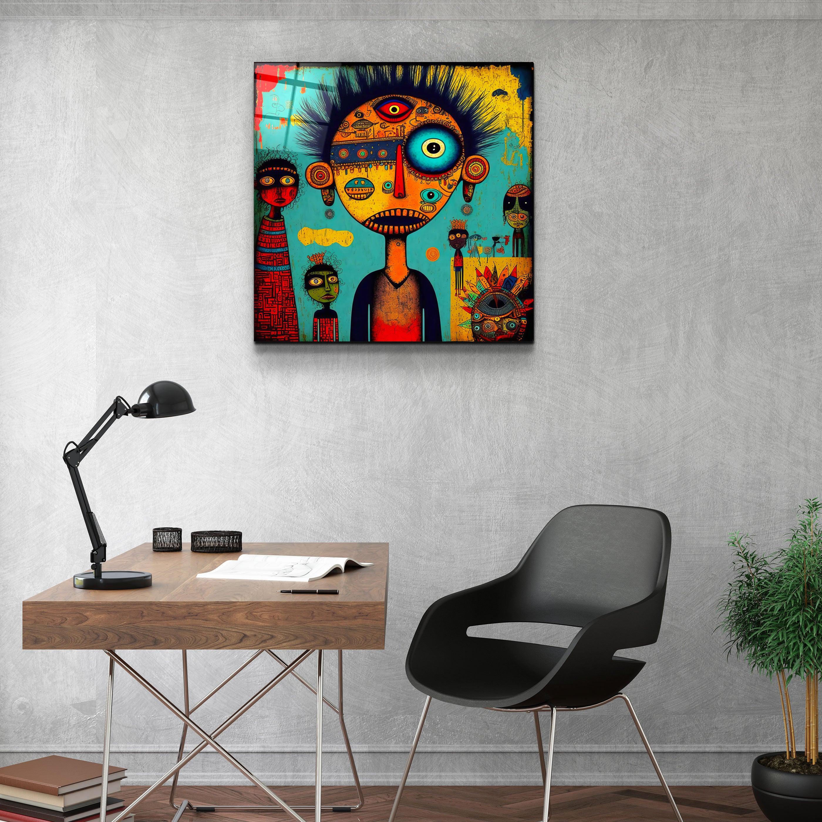 Nicaragua, Catarina, Potter's Hands Creating Clay Pottery on Spinning Wheel | Large Stretched Canvas, Black Floating Frame Wall Art Print | Great B