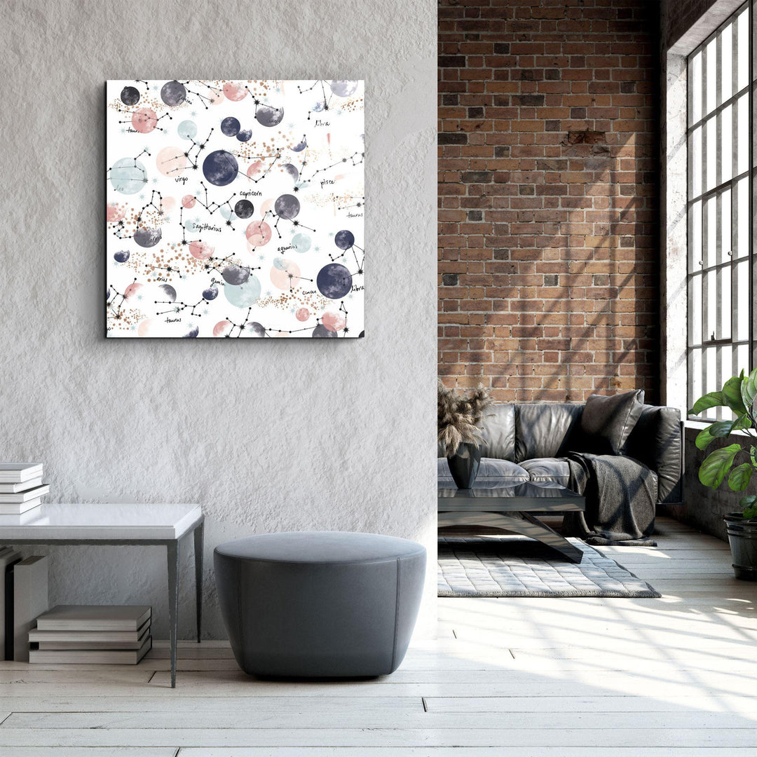 ."Pastel Abstract 6". Glass Wall Art - ArtDesigna Glass Printing Wall Art