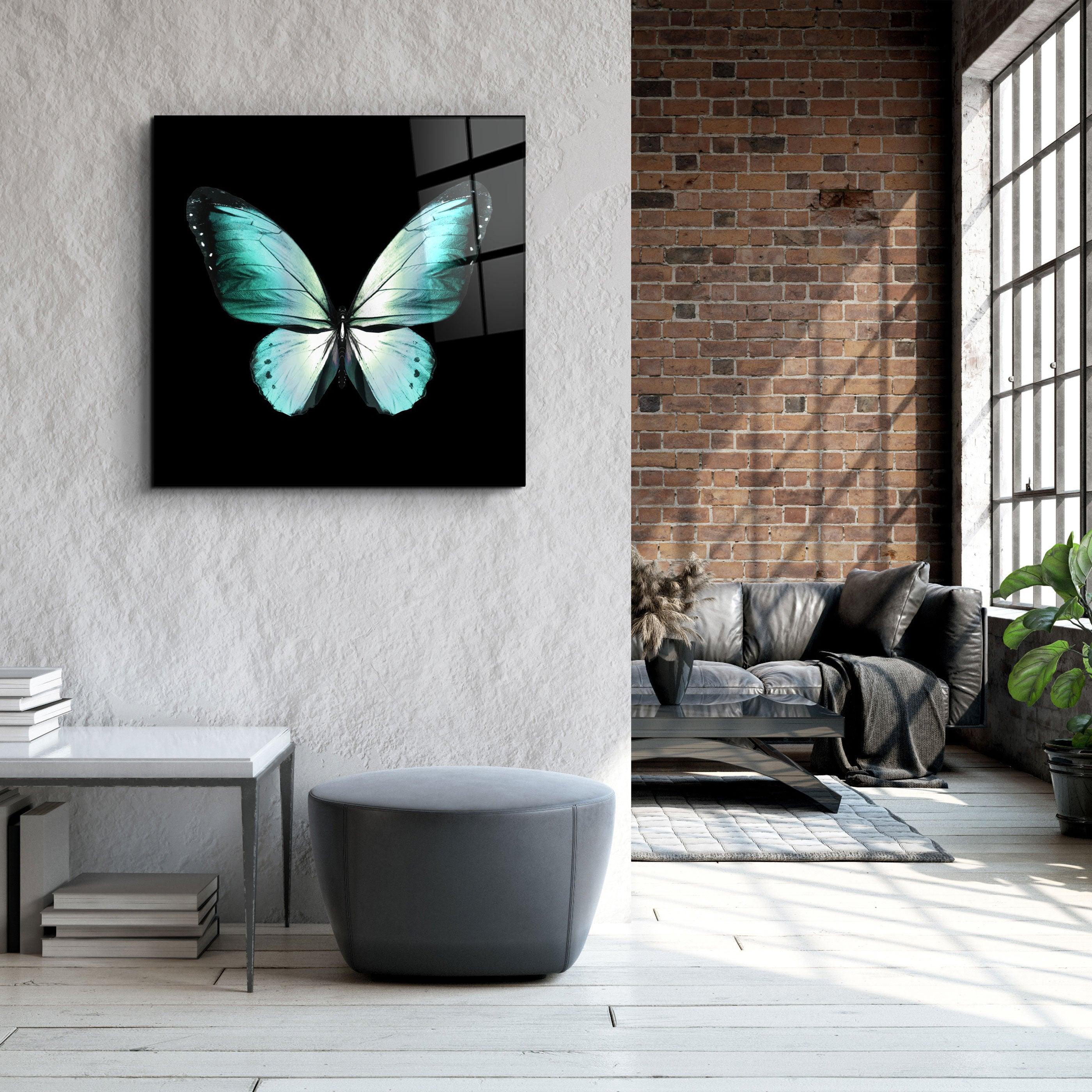 ・"Butterfly"・Glass Wall Art - ArtDesigna Glass Printing Wall Art