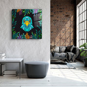 ・"Animal Republic-Eagle"・Designers Collection Glass Wall Art - ArtDesigna Glass Printing Wall Art